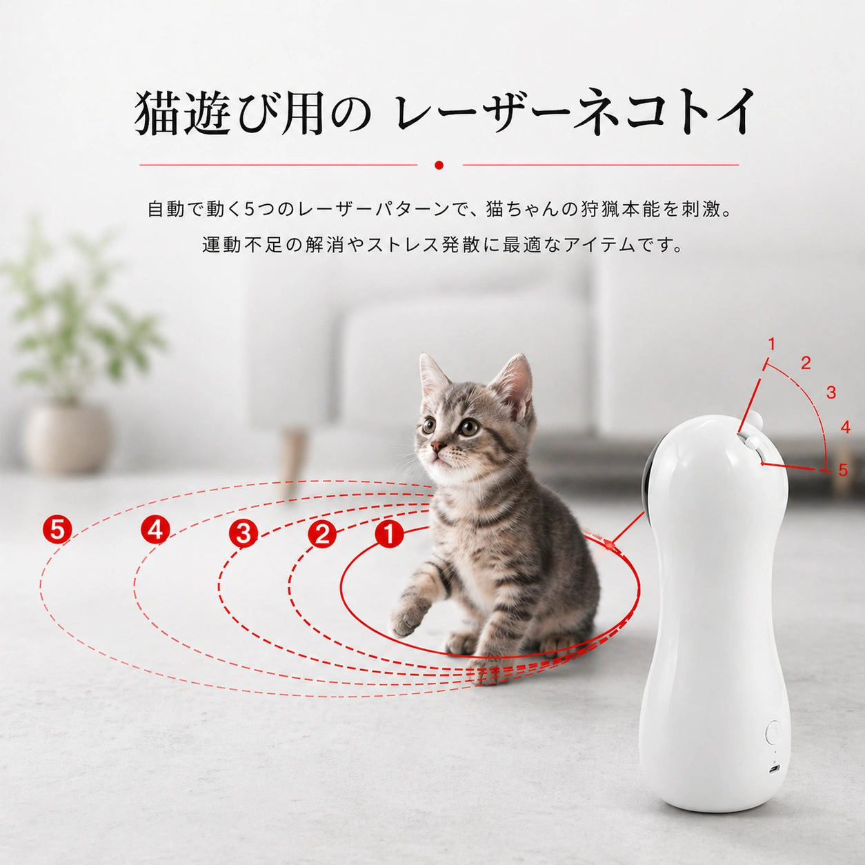 自動レーザーネコトイ™